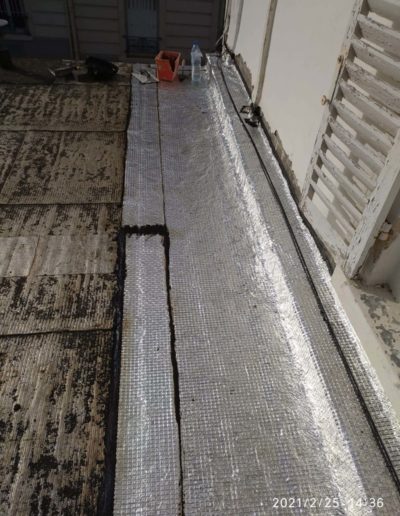 Réparation étanchéité de toit terrasse-pendant-ATC BAT- rénovation-Paris-3
